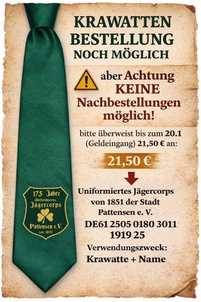 Jubiläumskrawatten