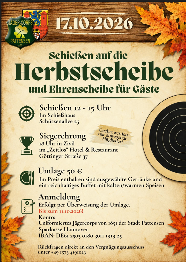 Herbstscheibe 2026